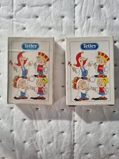 Tetley Tea Playing Cards X2