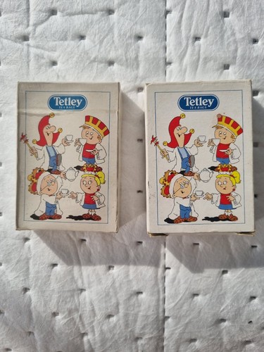 Tetley tea playing cards - tetley,