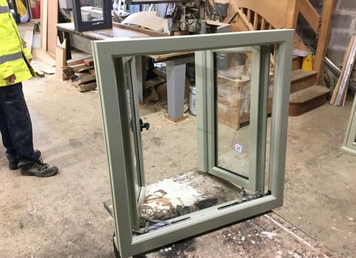 Hardwood casement high