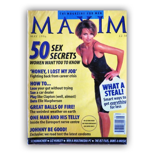 Vintage maxim magazine - maxim, may