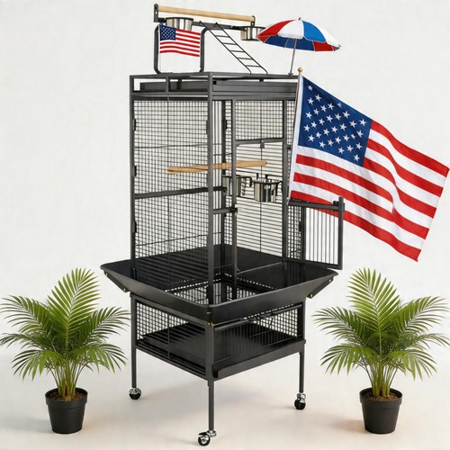 Extra large bird cage - large,
