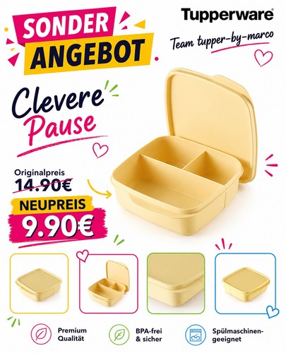 Tupperware eco break box - eco+,