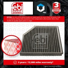 Pollen / Cabin Filter fits AUDI A7 4G 10 to 18 CZVD 4H0819439 Febi Quality New