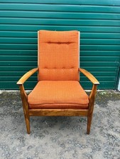 Mid-Century Teak Style Armchair by Cintique