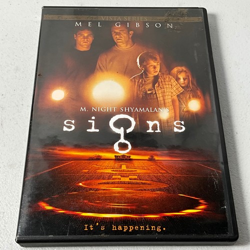 Signs dvd 2002 night - signs, m.