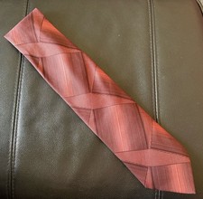 Liberty Silk Tie Red Geometric