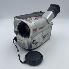 Samsung VP-L750D Handheld 8mm Cassette Camcorder Silver - No battery