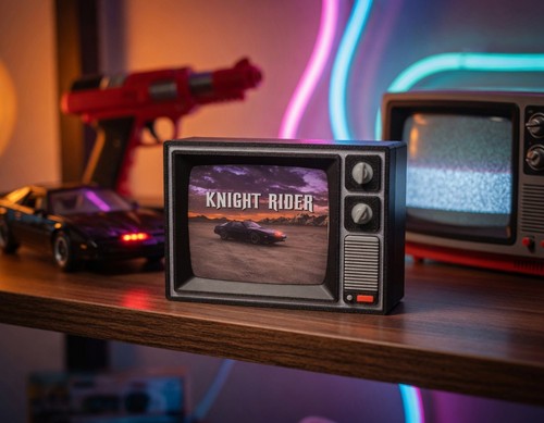 Knight rider retro display - knight, tv
