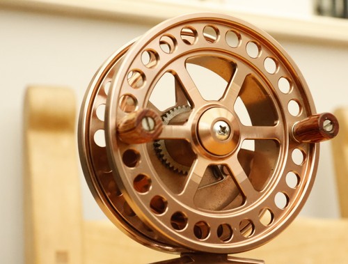 Ikonix centre pin reel - centre, rose