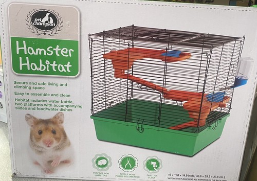 Pet champion hamster - pet, cage