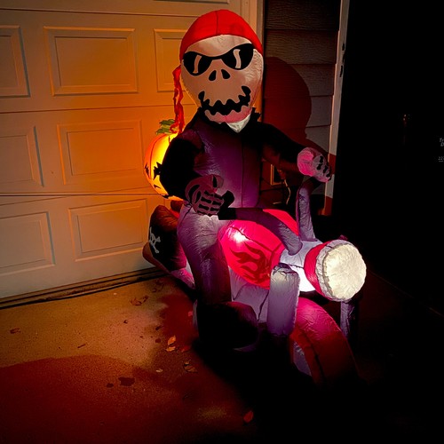 Vtg inflatable halloween - vtg,