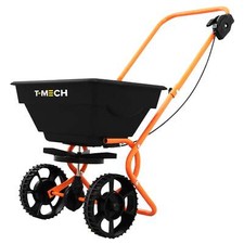T-Mech Rotary Spreader Seed Fertiliser Grass Gritter Rock Customer Return UVG
