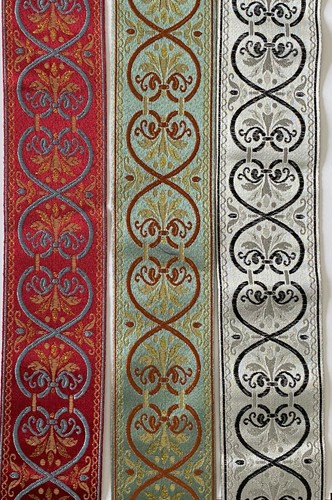 Jacquard woven ribbon - ,