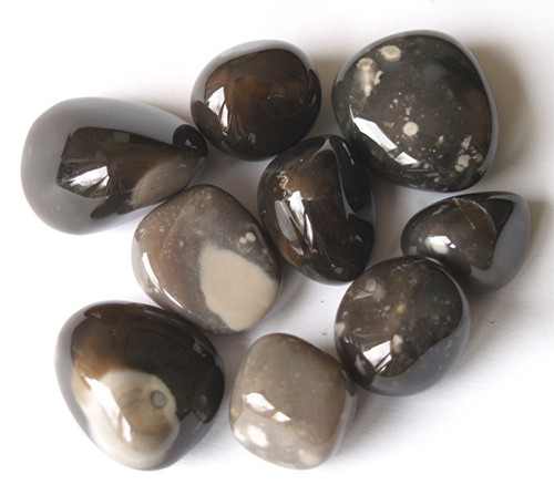 Flint tumble stone - flint,