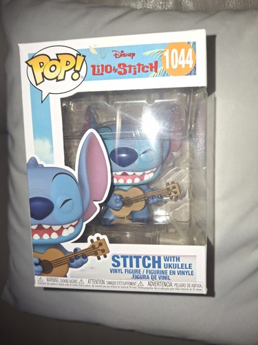 Stitch with ukulele - stitch, disney