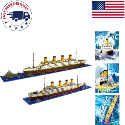 1872 piece titanic model - 1872-piece,