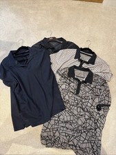 4 Men’s Golf Polo Shirts Mixed Bundle (4) XL Used Good Condition Job Lot