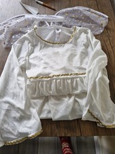 Girls Angel Costume With Halo