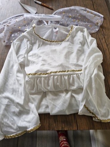 Girls angel costume - costume, halo