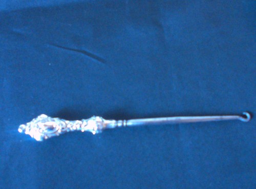 Solid silver handled - solid,