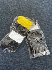 Black, White and Yellow Rugby/Football Socks - Large