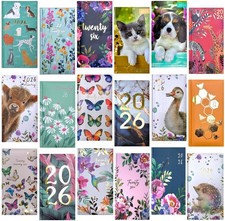 2026 Diary Slim Pocket Week To