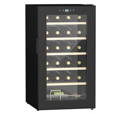 Bottles wine fridge with - wine,