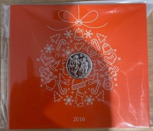 Royal mint christmas 2016 20 - mint, £20