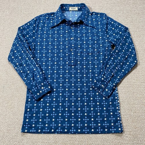 Vintage 70s shirt mens slim - 70s,