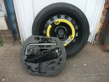 VW GOLF MK7 MK8 16" SPACE SAVER SPARE WHEEL  JACK & BRACE KIT UNUSED