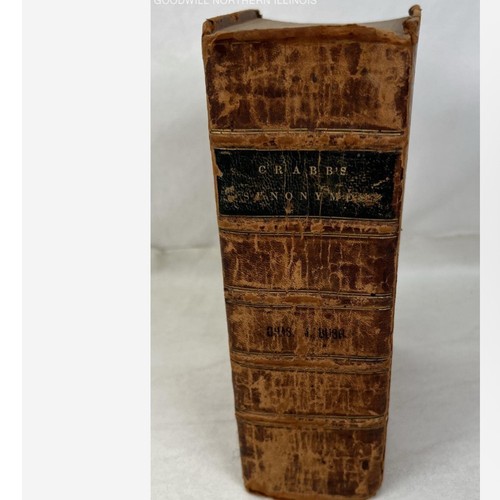 Antique book 1819 george crabb - george,