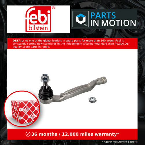 Tie track rod end - track,
