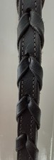 English Leather Plaited Reins