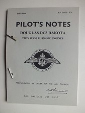 Pilot's Notes for Douglas DC3
