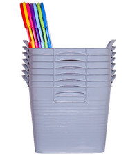 Red Gorilla Stack N Store Storage Box Solution Yard/Home Stackable Tubs + Lids