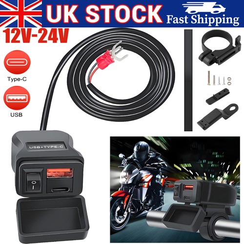Dual usb port - dual, motorbike