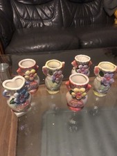 6 Set Vintage Luster Ware