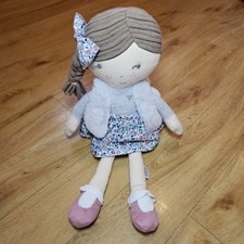 Mamas & Papas Always Love You Bella Rag Doll Soft Toy Plush Ragdoll Girl 
