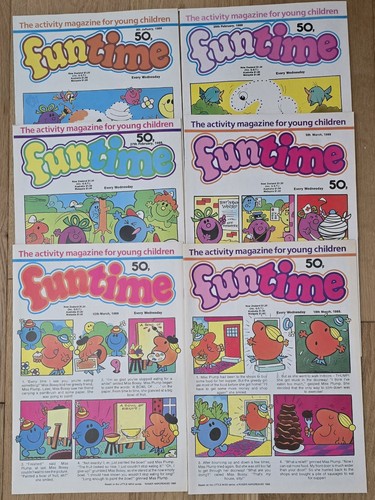 Vintage funtime children - 6, x