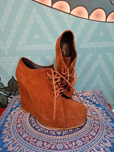 Jeffrey campbell brown suede - campbell,