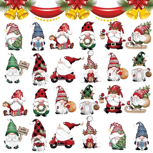 24pc wooden christmas - 24pc,