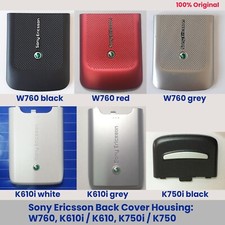 100% Genuine Original Sony Ericsson K610i, K750i, W760  Back Cover Housing