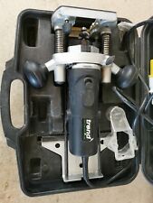 TREND T4EL 110V PLUNGE ROUTER 1/4" CASE FENCE REF2353