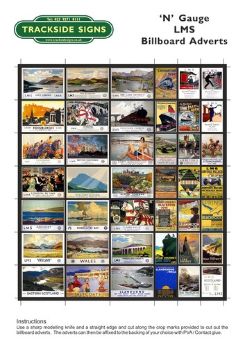 Lms billboard advert sheets - lms,
