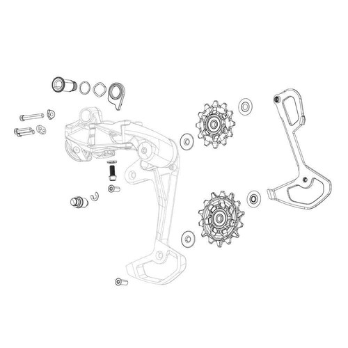 Sram spare rear derailleur - spare,