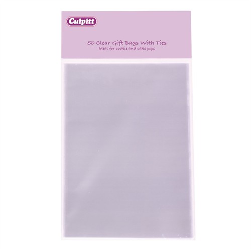 Party treat bags small clear - party,