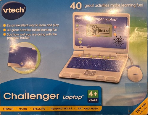 Vtech challenger laptop - challenger, kids
