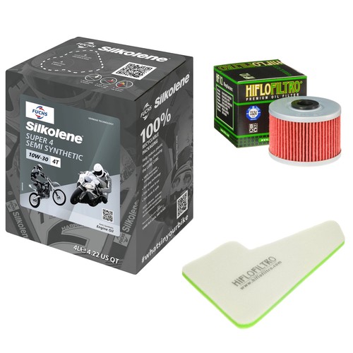 Xr650 air oil filter service - r,