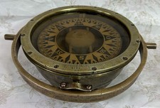 Vintage Ships Compass, Brass