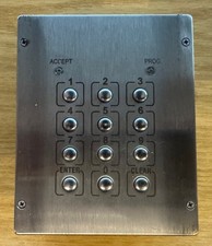 Videx Art. VX800N-2 Gate Entry Keypad (Not Tested)